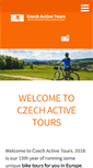 Mobile Screenshot of czechactivetours.com